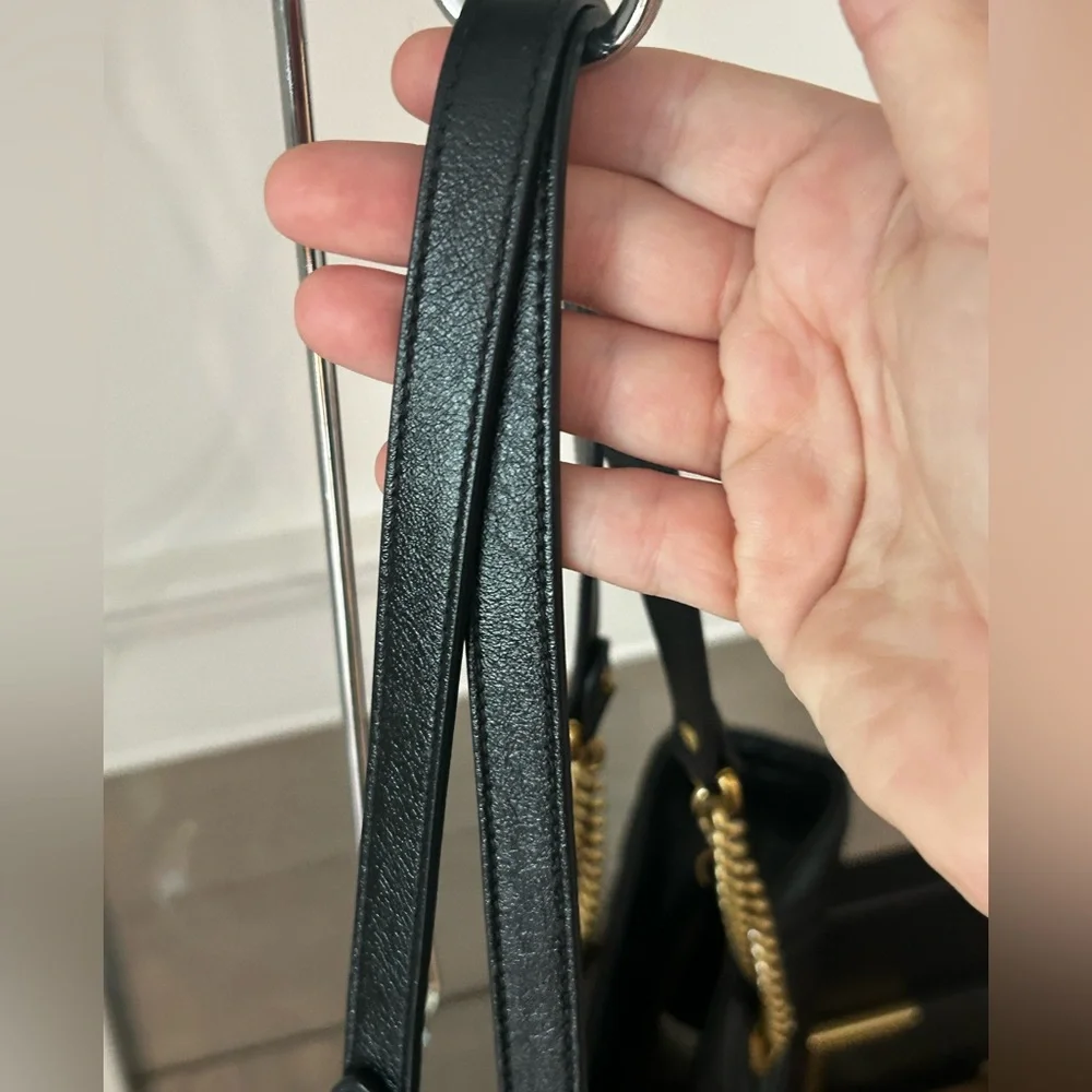 GUCCI GG Marmont Zip Tote Matelasse Leather EUC - Picture 3 of 15